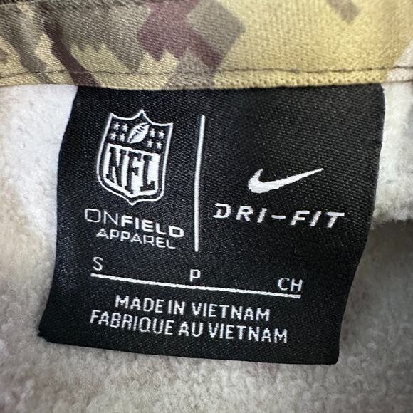 Nike Philadelphia Eagles Salute To Service Hoodie Men's Small Green Digital Camo - Picture 6 of 10